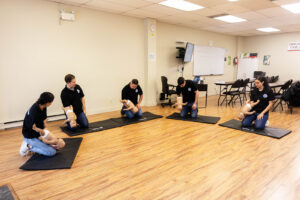 First Aid Training Course classroom 