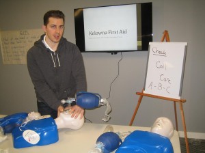 CPR level "C" Training is offered in Kelowna